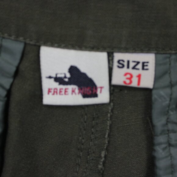 Free Knight Pants Mens 31 Olive Green Cargo tactical US Army Military 30" inseam - Picture 12 of 15